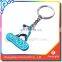 2017 cheap custom unusual pvc keyring