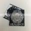 garment labels clothing label Silver metallic woven label