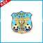 New Product Top Quality Enamel Football 3D School Lapel Pins Car Emblems And Badges