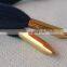 Gold bullet shape metal quick release clips men shoe clips
