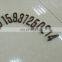 Custom Logo Laser Cut Rusty Metal Number Sign