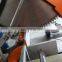 Upvc window double head miter cutting saw