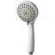 white colour high pressure handheld shower head with hose and bracket blister packing