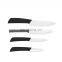 Wholesale money plastic handle multi color ceramic fruit knives