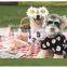 Fashion Daisy Printed Dog T-shirt Dog Clothes Summer Clothing Pomeranian Teddy Schnauzer Corgi Clothes