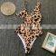 Cut Out Patchwork Hollow Swimsuit String Bikini Push Up Swimwear Bathing Suit Women Bra maillot une piece monokini