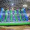 Customized 0.9mm PVC tarpaulin inflatable slide used on water on sale