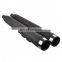 Cafe Racer 4" Exhaust Extraction System Tip Muffler For Motorcycle Harley Touring FLH FLT 95-Up