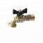 Aluminum Butterfly Handle Brass Hose Bibb