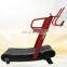 Top quality gym equipment Manual  Walking Fitness Treadmill commercial curved running machine for gym use