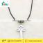 Maltese cross charm necklace