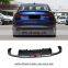 JCSPORTLINE Carbon Fiber B9 Rear Diffuser for AUDI A4 B9 2018 2019(Do Not Fit S4)