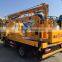 factory sell 12meter aerial platform truck China