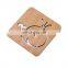 Natural bamboo creative place-mat cup mat bamboo tea cup pad customized bamboo bowl pot heat pad