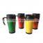 Custom Printed 420ml Plastic Coffee Mugs with Paper Insert