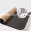 New Foldable Custom Printing Non Slip Buy Double Layer Eco Friendly Cork TPE Yoga Mat