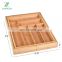 Bamboo Kitchen Drawer Organizer Expandable Bamboo Utensil Holder Cutlery Tray for Kitchen