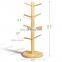 Mug Holder Tree With 8 Hooks Coffee Mug Holder Tea Cup Storage Mug Stand Kitchen Countertop Organizer