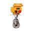 Intelligent actuator Multi Turn stainless steel SS304 2inch  flange globe valve