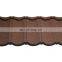 High quality stone chip coated steel roof tile roofing accessories stone coated roofing tiles