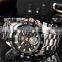 LIGE 10034 Mens Quartz watch Automatic Mechanical Wristwatches Stainless Steel Watch Mens