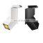 White And Black Track Lamp Commercial COB Module Spot LED Track Light