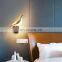 Art Magpie Bird Bedroom LED Wall Lamp Creative Parlor Wall Decoration Sconce Aluminum Wall Lighting