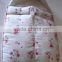 cotton print embroidery quilted baby sleeping bag