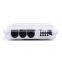 8+1 Core FTB FTTH 3 Inlet Fiber Acess Termination Box 1:8 PLC Black White Optical Fiber Access Box