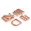Premium Quality Factory Price Zinc Alloy Metal Dog Collar Buckle Set of 4 Accessories Heavy Duty Metal Dog Buckles