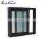 Top manufacturer brand NFRC hurricane proof aluminum sliding window Miami Bahamas project tender coastal impact glass windows
