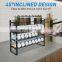 4 Tier Spice Organizer, Without Jars Detachable Seasoning Organizer, Freestanding Hanging Spice Rack