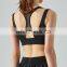 2023 New Style Adjustable Fixed Pads Shockproof Gym Sports Bra Women Sexy Mesh Workout Trainig Fitness Wear High Impact Bra Top