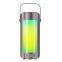 outdoor TF Card MP3 Music Player Mini Bluetooth Speaker Portable led light Wireless Speaker with handle