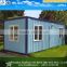 flat roof modular house/container house luxury/20 feet container price
