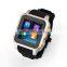 bluetooth android smart watch/ dual sim card watch phone/ GSM watch/ android 4.4 smart watch