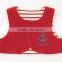 Japanese wholesale products high quality cute baby cotton vest toddler clothing kids wear infant clothes
