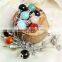 Fashion Earrings, Colorful Zircon Earrings, PCGB-A001