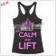 Wholesale fashion design colorful ladies yoga tank top in Dongguan