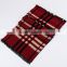 2016 Fashion Classical Men's Scarf Long plaid check Scarf with tassel