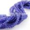 Tanzanite Faceted Roundel Beads