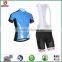 2015 Outdoor Sports Pro Team Men's Short Sleeve Cycling Jersey and Bib Shorts Set