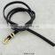Simple Style Two Metal Gold COlor Keeper PU Belt -- E1541