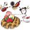Wholesale High Quality Tasty Quick Soft Baking Waffle Powder Mix