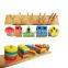 5 Column Geometric Sorting Board Wooden Preschool Toy for kids