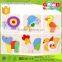 Hot Sale Lovely Wooden Animal Toy 3d Puzzle