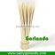 2.5x250mm round barbeque bamboo skewers with sharp end