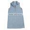 Sleeveless uniform lady tops shirts designs dress/female apparel suppliers