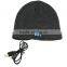 Soft Warm Beanie Hat Wireless Bluetooth Smart Cap BT Headset Headphone Speaker Mic Bluetooth Hat