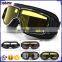 BJ-GT-011 Recommended Adult Black Leather Aviator Motorbike Motocross Eyeglass